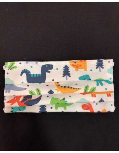 Mascarilla Dinosaurios bebes