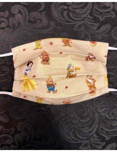 Mascarilla Enanitos y Blancanieves
