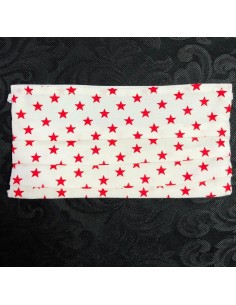 Mascarilla Estrellas Rojas 2