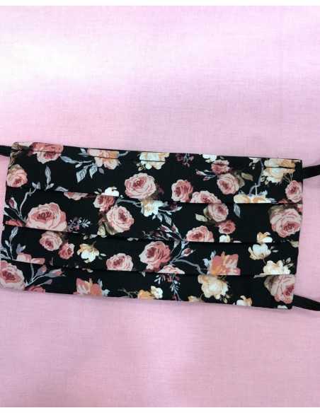Mascarilla Floral Rosas
