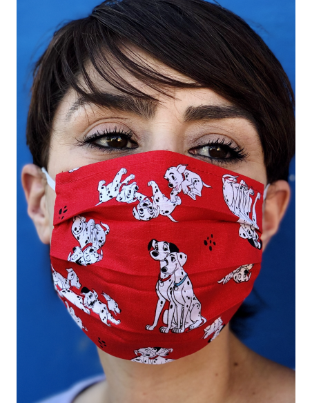 Mascarilla Higienica Reutilizable 101 Dalmatas