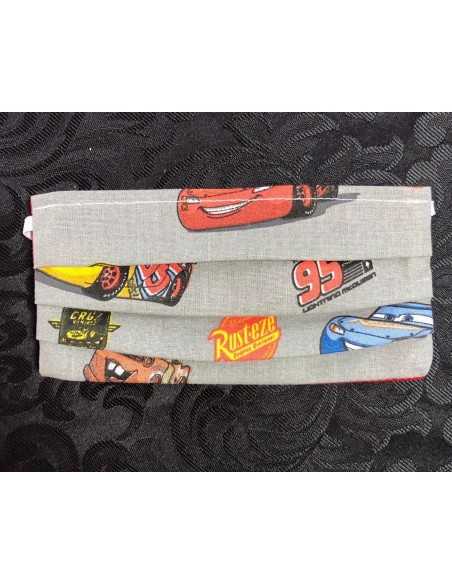 Mascarilla para niños Cars.
