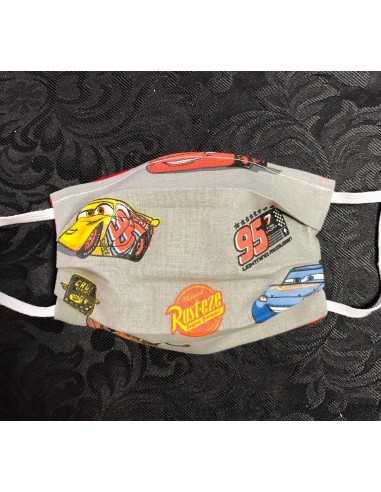 Mascarilla para niños Cars.