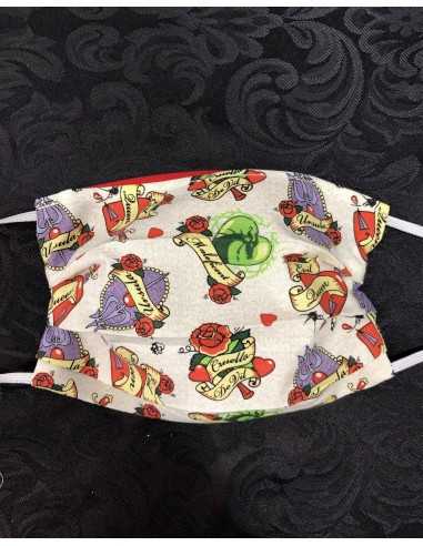 Mascarilla Villanas Disney Cetro y Corazon (Edicion Limitada)