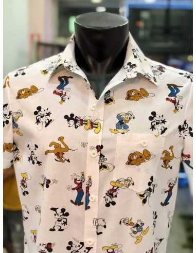 Camisa de manga corta Mickey & friends + Mascarilla a juego DE REGALO