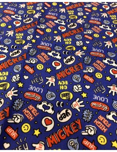 Mickey Letras Azul